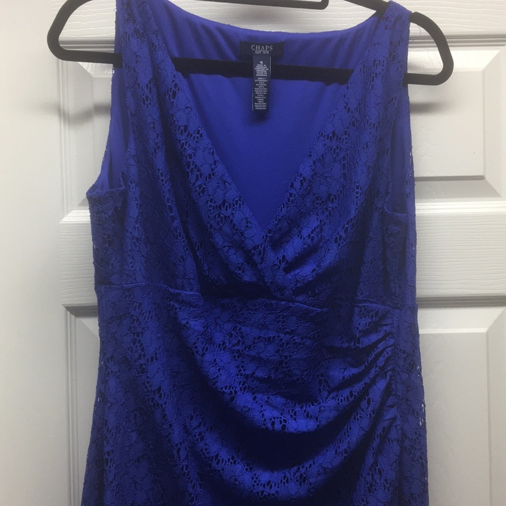 Stunning wrap style lace dress